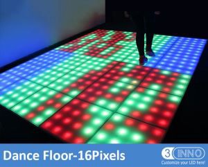 DMX танцевальный пол-16 пикселей (новое прибытие)