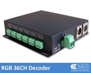 DMX 512 декодер 36 каналов PWM декодер RGB декодер 36 каналов Dmx декодер WS2811 декодер